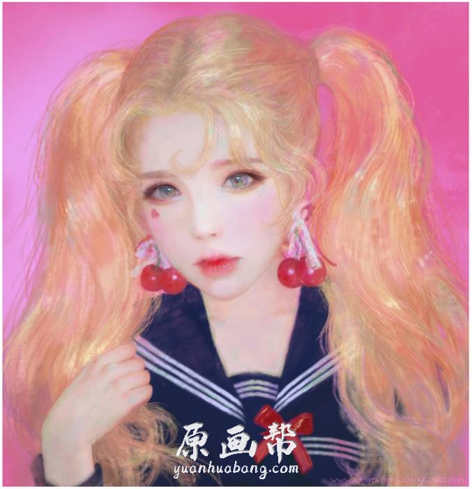 [日韩风格] 高清Ruoxin Zhang 47P_原画素材