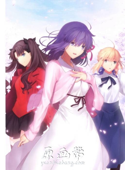 [日韩风格] 第一章【Fate stay night-《天之杯》恶兆之花】剧场版精美画集60p_原画素材