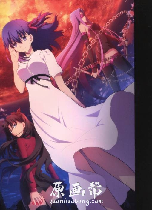 [日韩风格] 第一章【Fate stay night-《天之杯》恶兆之花】剧场版精美画集60p_原画素材