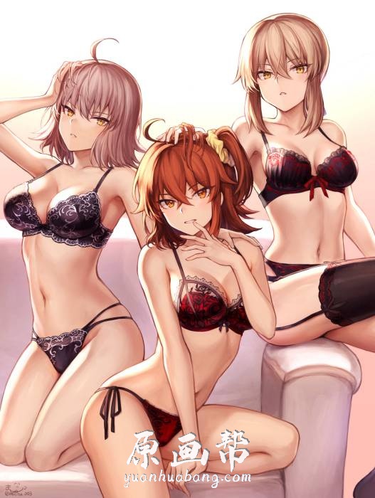 [日韩风格] 第1集【CHALDEA Lingerie Collection】ましゅー（Mashu）日本画师精美画集26p_原画素材