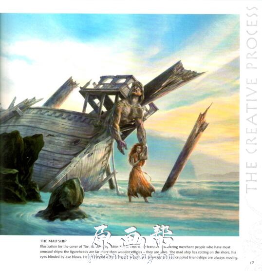 [游戏设定] 幻想艺术工作室John Howe CG绘画画集128p_CG原画素材