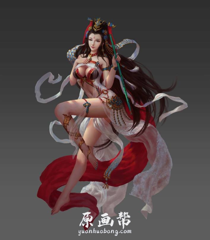 [PSD原画] 整理一套中国风角色原画资源JPG+PSD_CG原画资源 5G