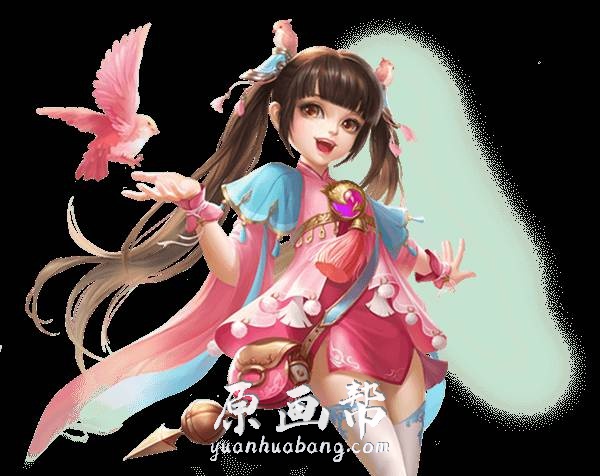 [Q版卡通] 【仙侠】Q版png免扣 人物游戏原画824p_CG原画素材