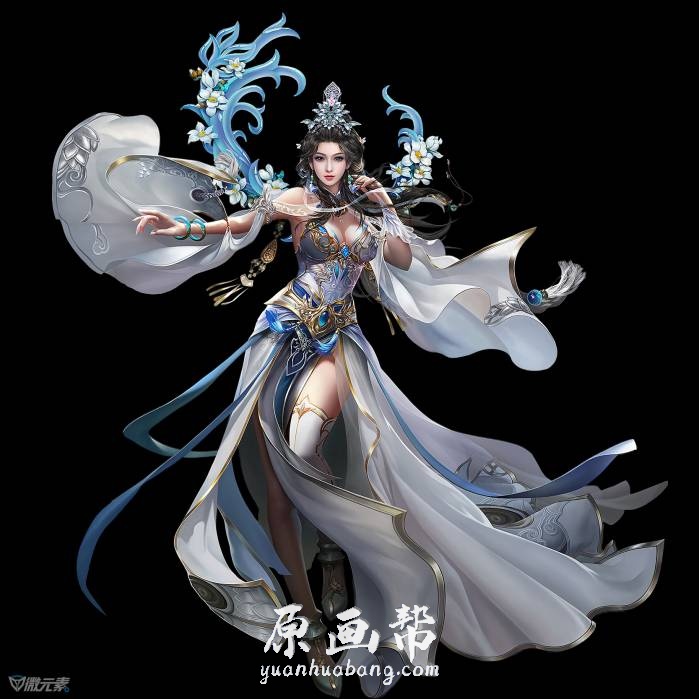 [游戏设定] 超级美古风中国风3D风格原画 812p_CG原画素材