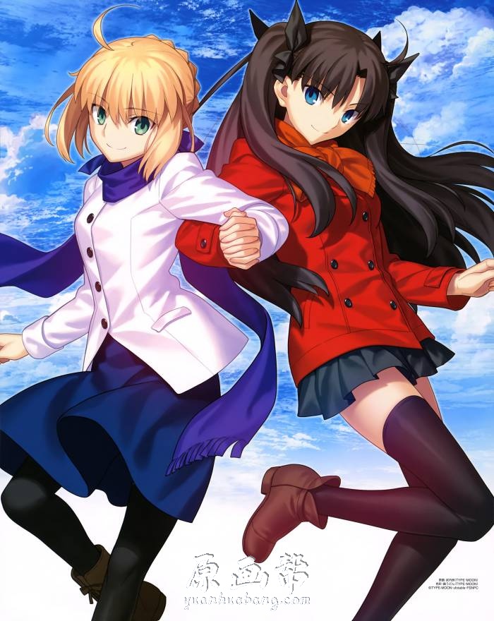 [动画设定] 【无限剑制】之Fate Stay Night原画动画角色设定34_CG原画素材