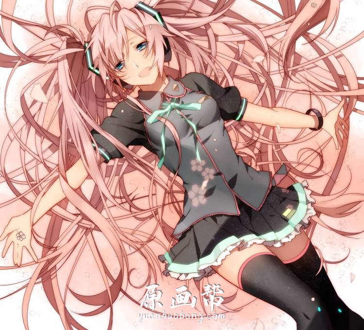 [日韩画风] 樱未来 樱初音（桜ミク、Sakura Miku）【VOCALOID】歌姬初音二创形态画集1255p_CG原画素材