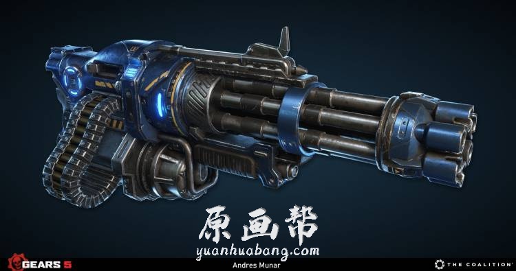 [游戏设定] Gears of War5【 战争机器5】超清角色 场景 材质 武器载具 模型材质参考图_CG原画素材