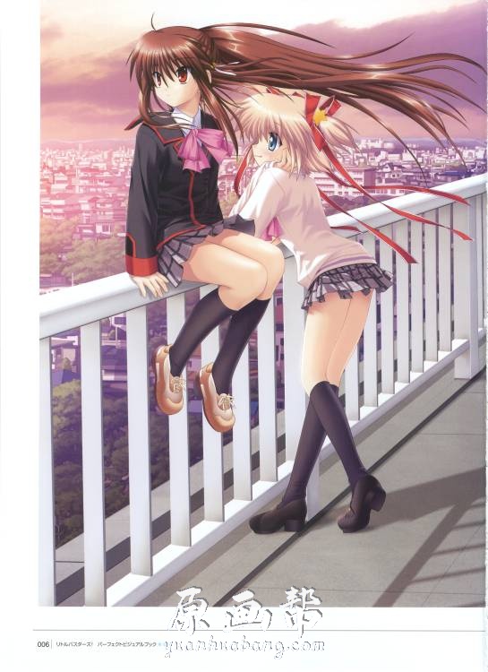 [游戏设定] Key社人气游戏【Little Busters!】设定画集222P_CG原画素材