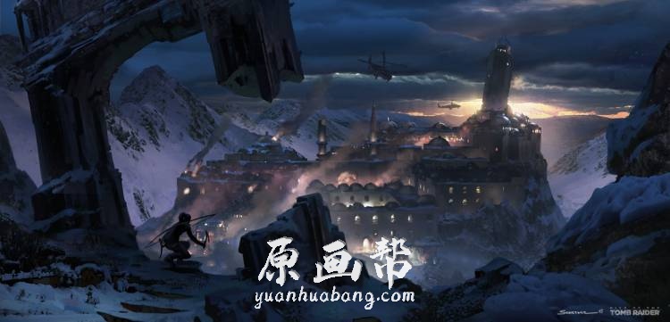 [游戏设定] 【古墓丽影 崛起】游戏设定原画美术画集710P_CG原画素材