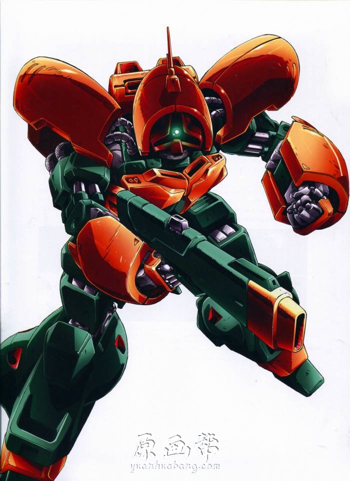 [原画设定]【高达大迫力】GUNDAM FACT FILE MECHANIC ILLUSTRATIONS画集vol2_202p_CG原画素材