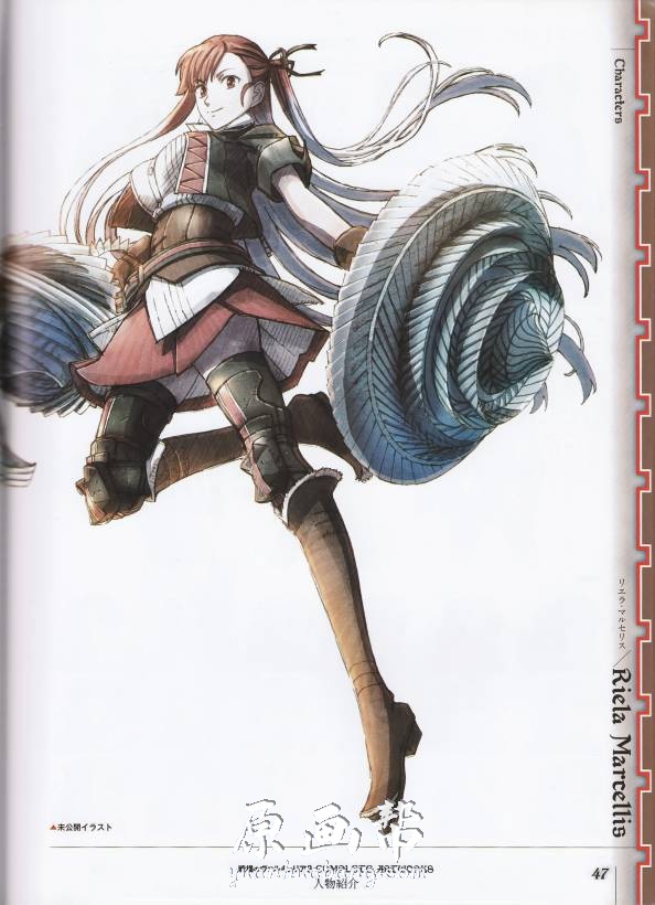 [日韩画风] 【战场女武神Valkyria Chronicles3】游戏原画设定资料集252p_CG原画素材