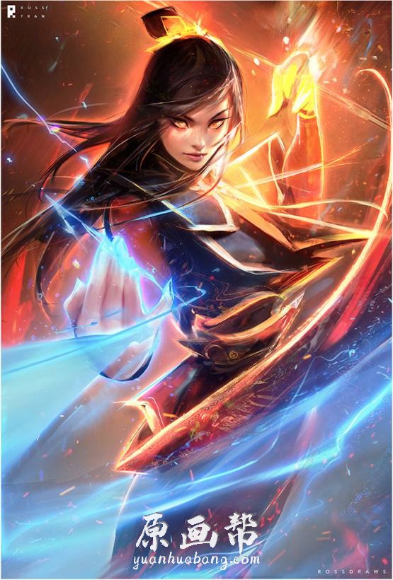 [日韩画风] Ross Tran 美国插画师（宇宙色彩）绘画作品欣赏423p_CG原画素材