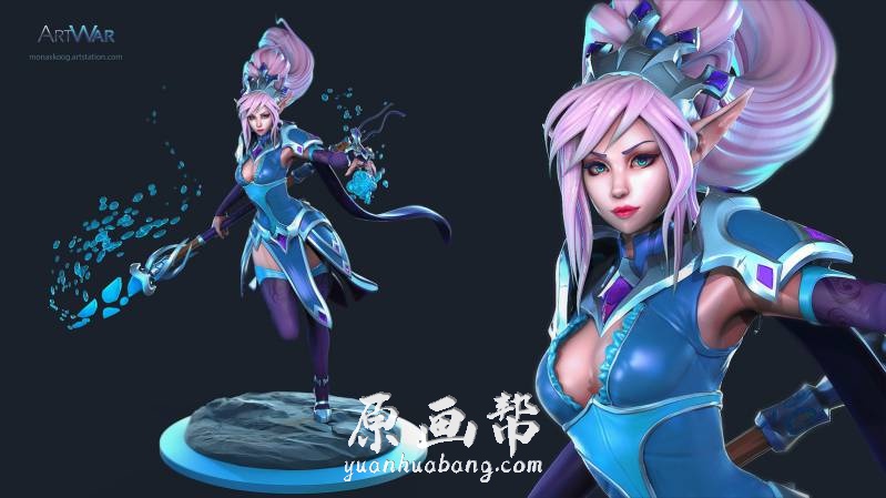 [游戏设定] League of Legends 英雄联盟 设定集842P_CG原画资源