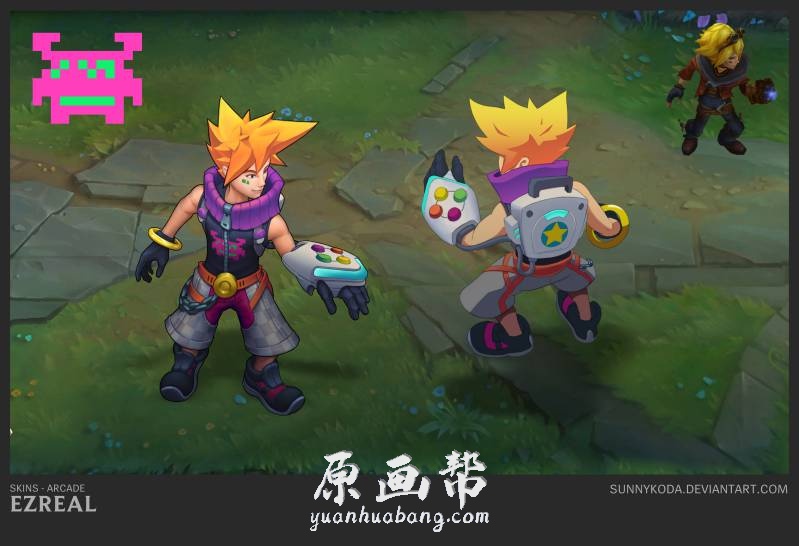 [游戏设定] League of Legends 英雄联盟 设定集842P_CG原画资源