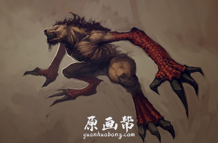 [日韩画风] 《暗黑破坏神》原画设定CG作品集_CG原画素材