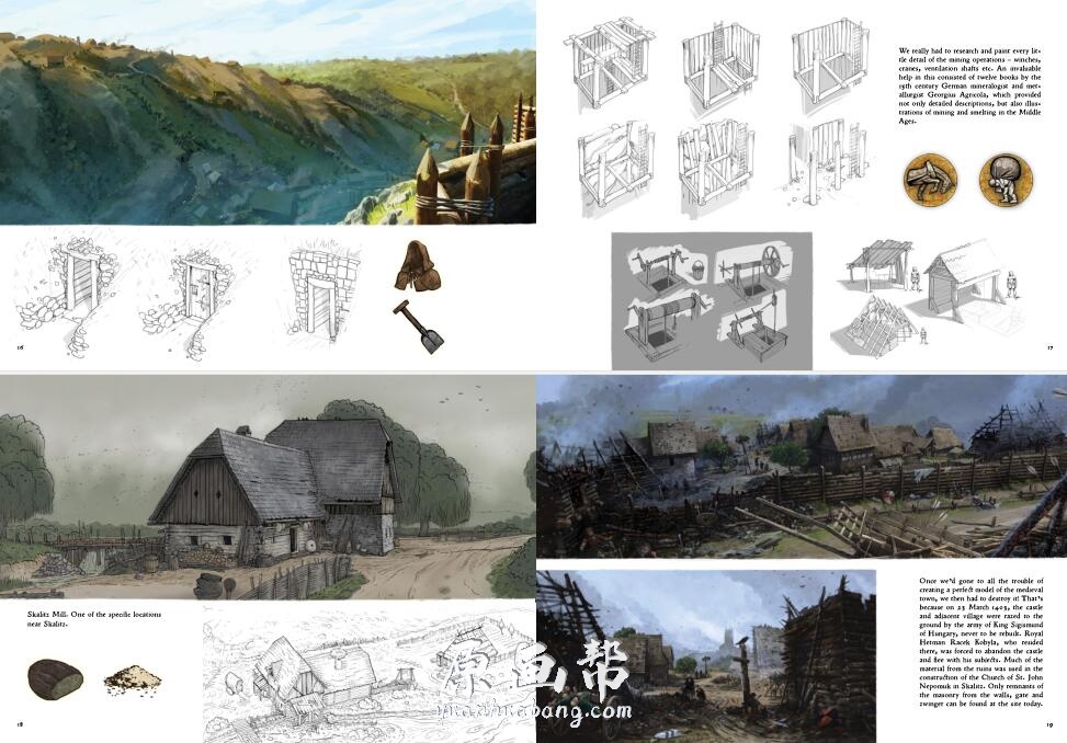 [日韩风格] 【The Art Of Kingdom Come Deliverance】天国拯救艺术设定集51P_CG原画资源