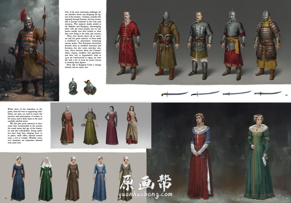 [日韩风格] 【The Art Of Kingdom Come Deliverance】天国拯救艺术设定集51P_CG原画资源