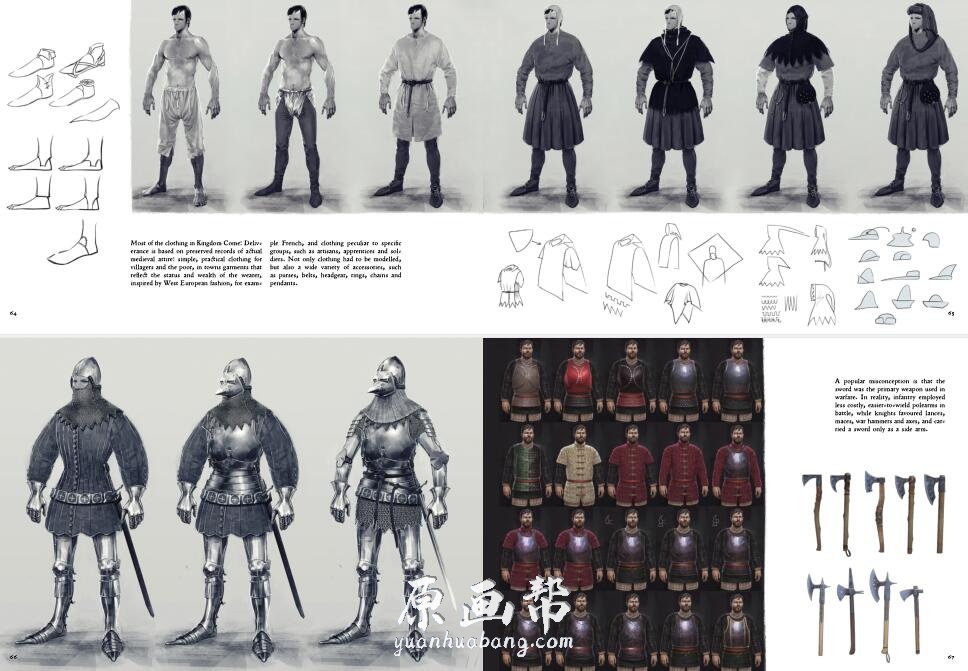 [日韩风格] 【The Art Of Kingdom Come Deliverance】天国拯救艺术设定集51P_CG原画资源