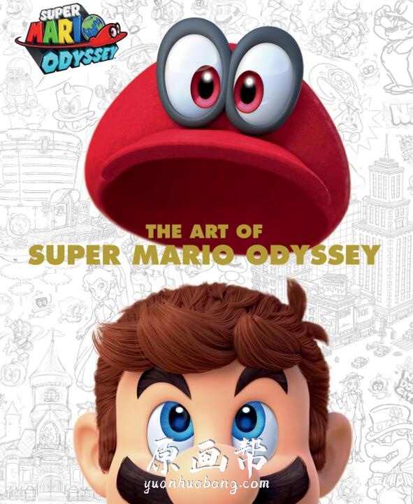 [游戏设定] 【超级马里奥】Super Mario Odyssey 角色场景设定画集_CG原画素材 306P