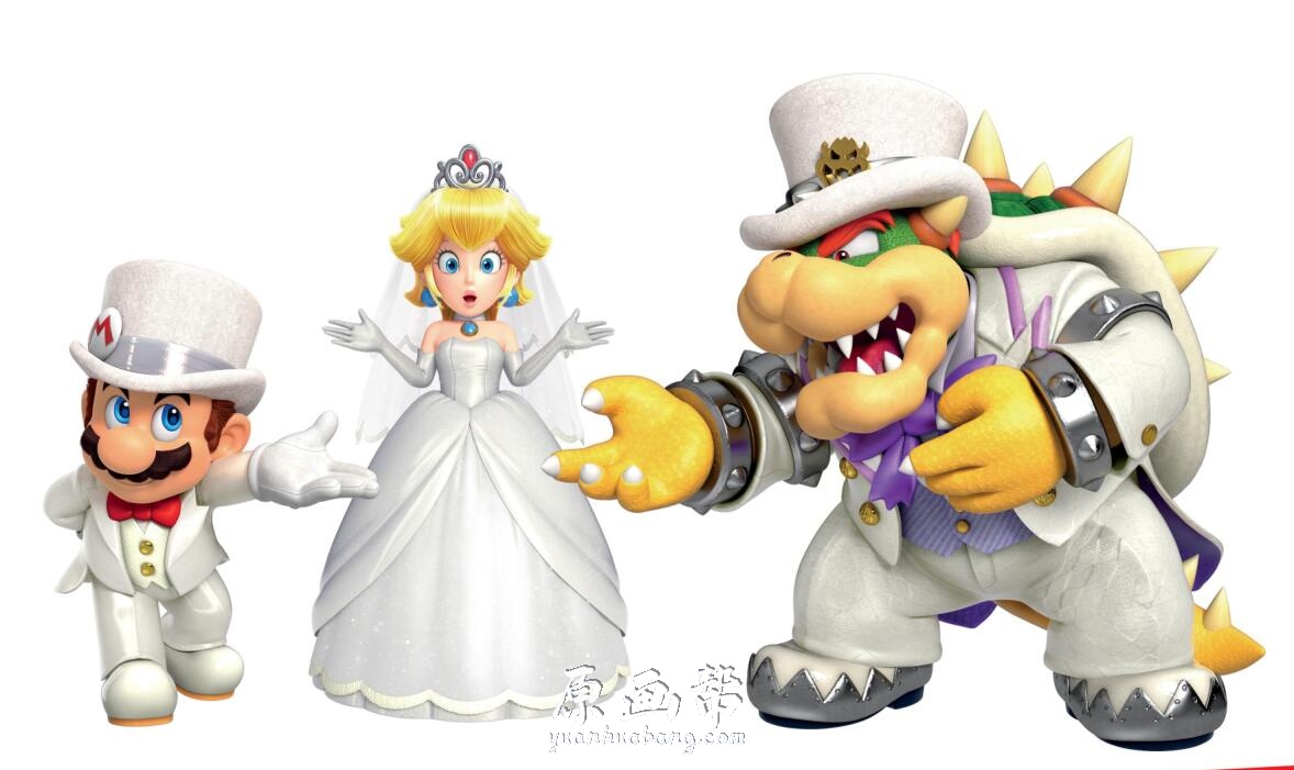 [游戏设定] 【超级马里奥】Super Mario Odyssey 角色场景设定画集_CG原画素材 306P