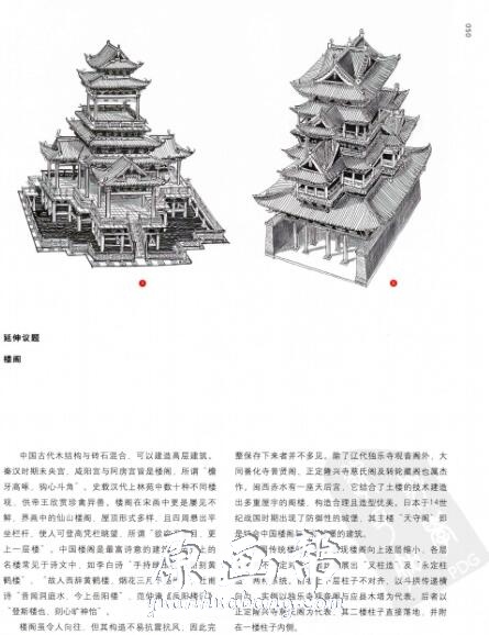 [游戏设定] 《穿墙透壁–剖视中国经典古建筑》李乾朗_CG原画资源_原画帮