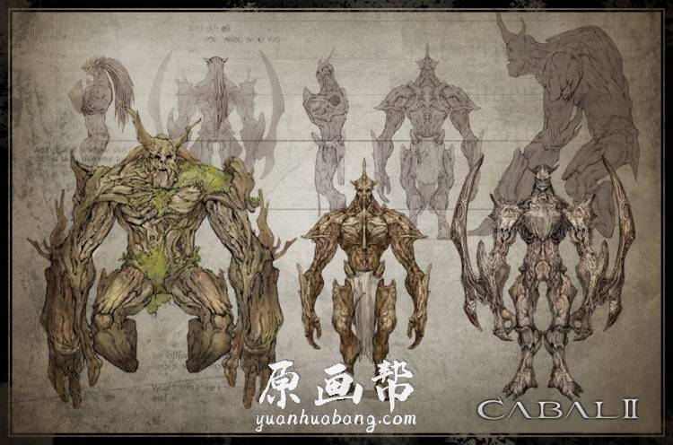 [PSD原画] 【惊天动地2 cabal2】韩国网游原画设定（psd 160P）_CG原画资源