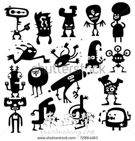 [Q版卡通] 2900张卡通q版怪物 妖怪原画角色设计素材_CG原画资源