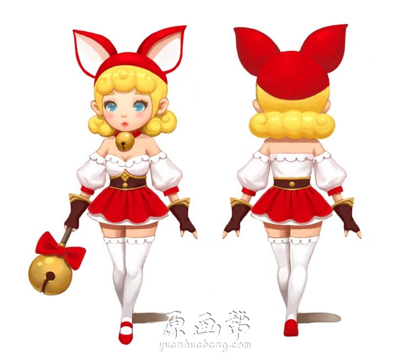 [Q版卡通] q版魔幻风 大叔 正太 御姐 萝莉 兽娘原画设计图_CG原画资源