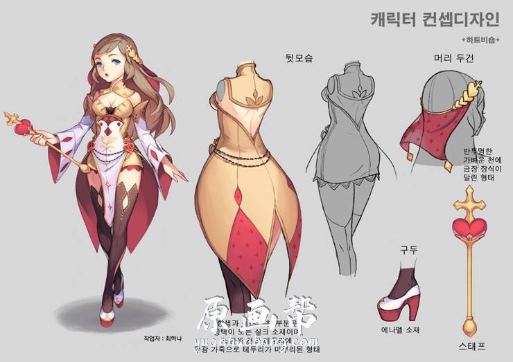 [Q版卡通] q版魔幻风 大叔 正太 御姐 萝莉 兽娘原画设计图_CG原画资源