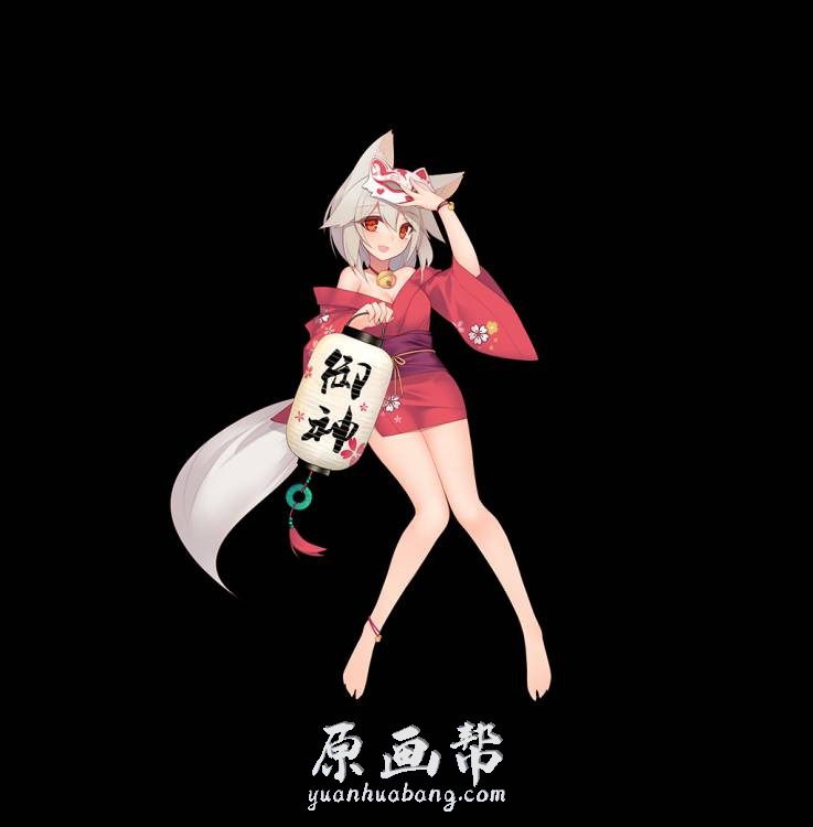 [Q版卡通] 日韩风游戏原画设定 PNG立绘 Q版二次元素材_CG原画资源