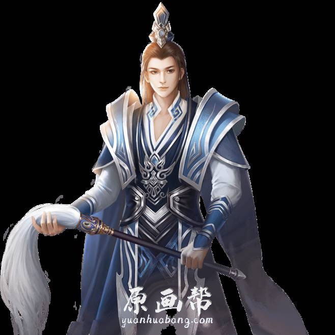 [动漫立绘] 【古风仙侠】游戏 男 立绘PNG免扣105P_CG原画资源