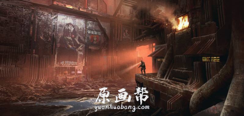 [场景设计] 【科幻废墟的场景】Max Bedulenko概念原画作品_CG原画资源