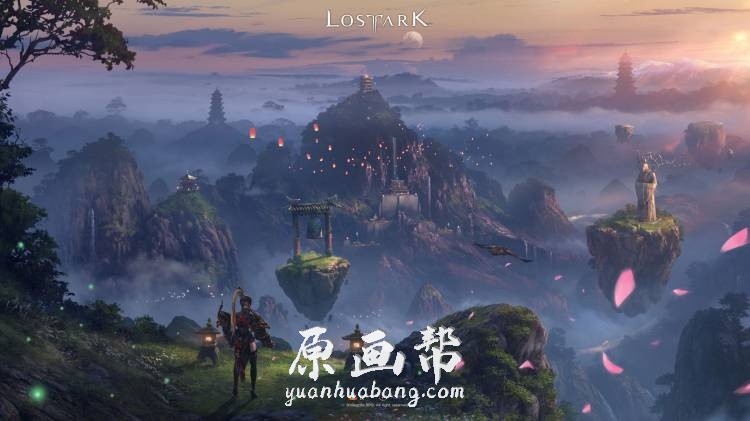 [场景设计] LostArk失落的方舟的场景+角色原画设计_CG原画资源