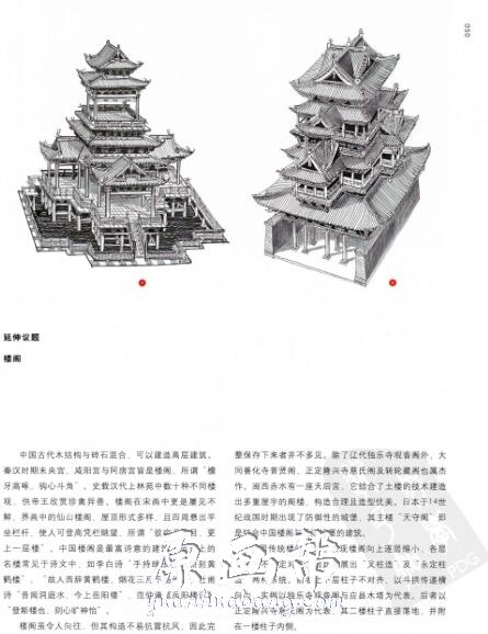 [游戏设定] 《穿墙透壁–剖视中国经典古建筑》李乾朗_CG原画资源