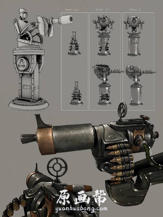 [游戏设定] 【生化奇兵：无限】2K官方数字版艺术设定集The Art of BioShock Infinite_CG原画资源