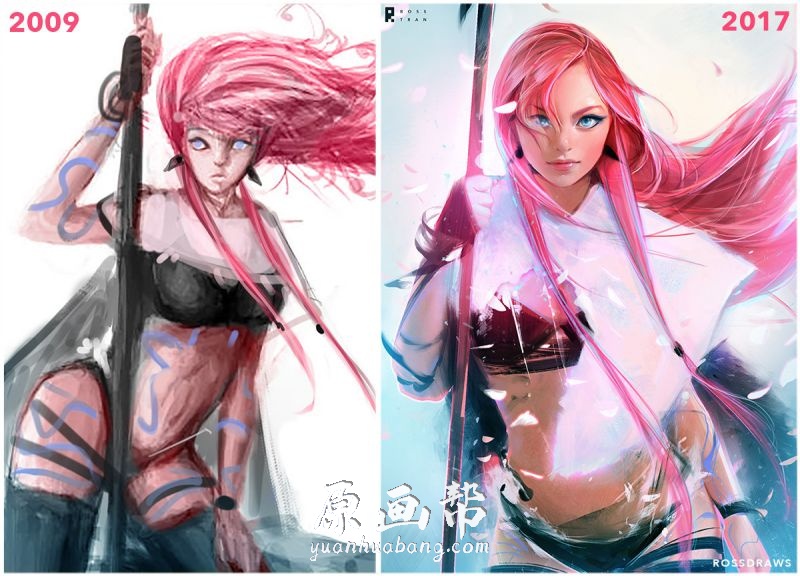 [日韩画风] 【Ross Tran】画师时隔1年的新作品 106p_CG原画资源