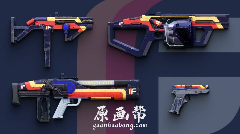 [游戏设定] Bungie《命运2》人物 武器场景怪兽顶级概念设计2D Concept _CG原画资源