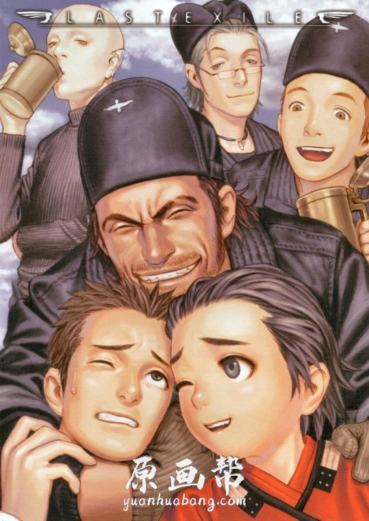 [游戏设定] 《最终流放》百度云网盘Last Exile Artbook高清设定画册_CG原画资源