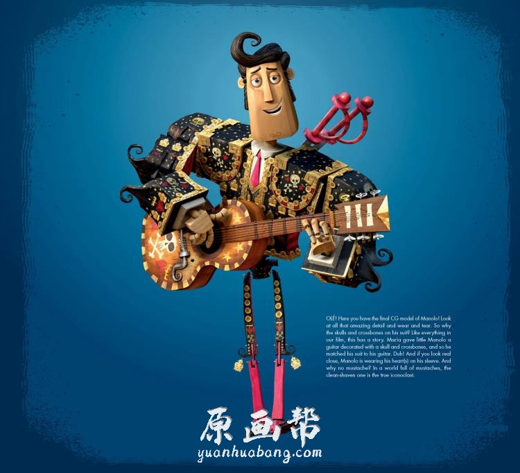 [游戏设定] 【生命之书】动画官方设定集Jorge R Gutierrez – The Art of the Book of Life_CG原画资源