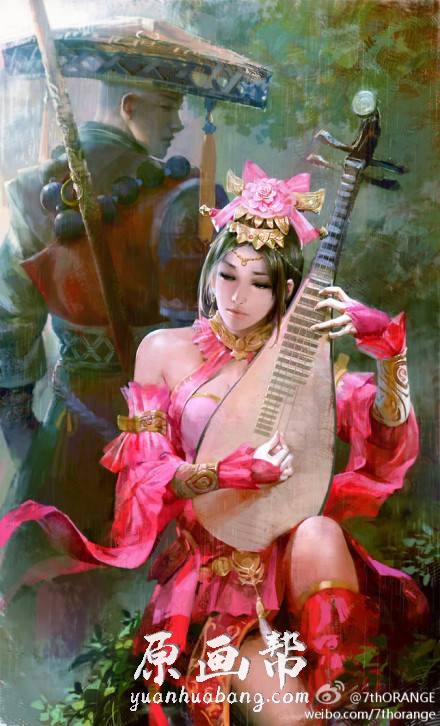 [中国画风] 84张剑三角色设计CG原画图_CG原画资源