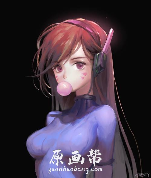 [日韩画风] 1360张精灵小美人头像CG原画设计素材_CG原画资源