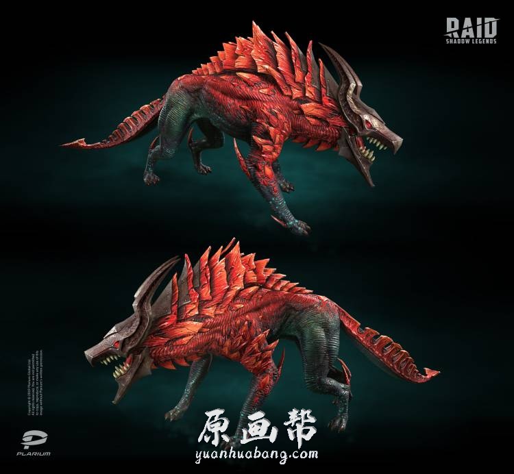 [欧美写实] 《RAID  SHADOW LEGENDS》手游美术欧美风战斗CG作品135p_CG原画资源