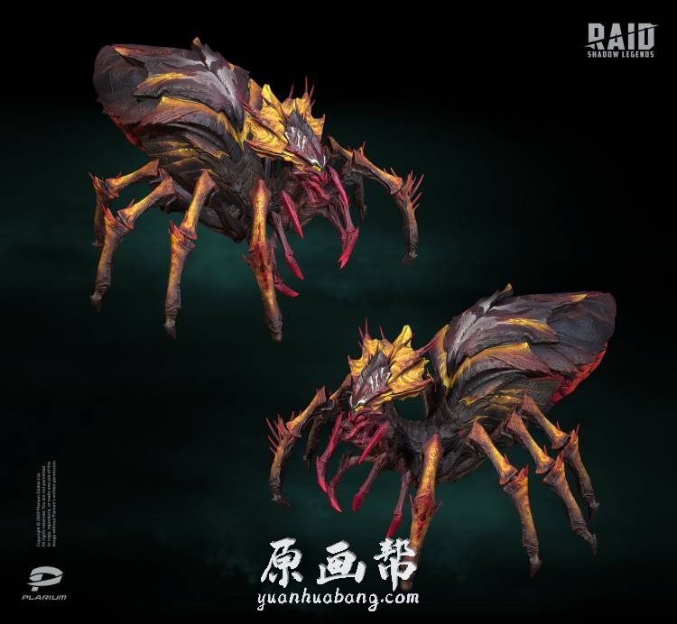 [欧美写实] 《RAID  SHADOW LEGENDS》手游美术欧美风战斗CG作品135p_CG原画资源