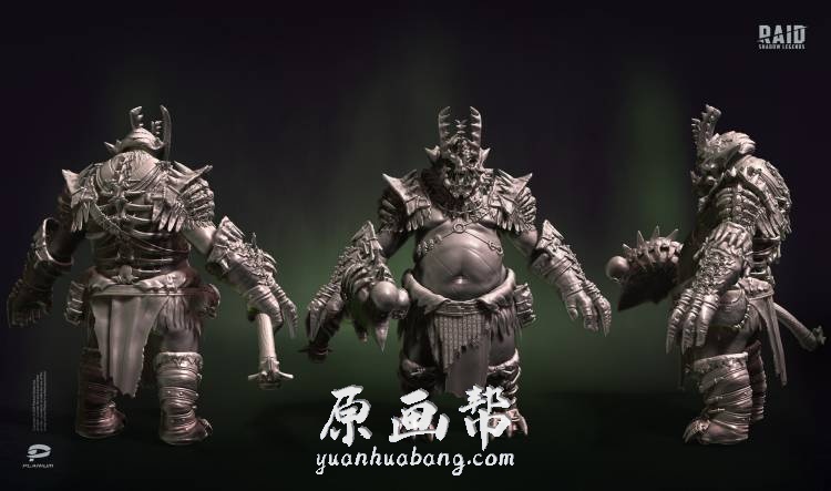 [欧美写实] 《RAID  SHADOW LEGENDS》手游美术欧美风战斗CG作品135p_CG原画资源