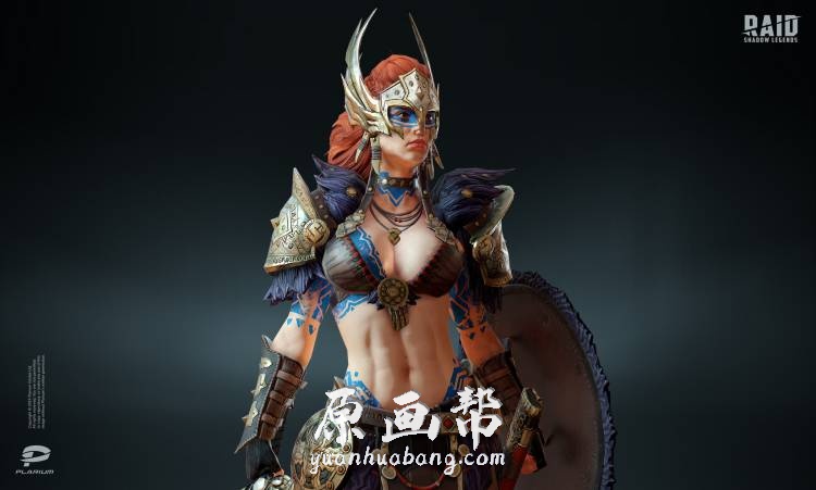 [欧美写实] 《RAID  SHADOW LEGENDS》手游美术欧美风战斗CG作品135p_CG原画资源