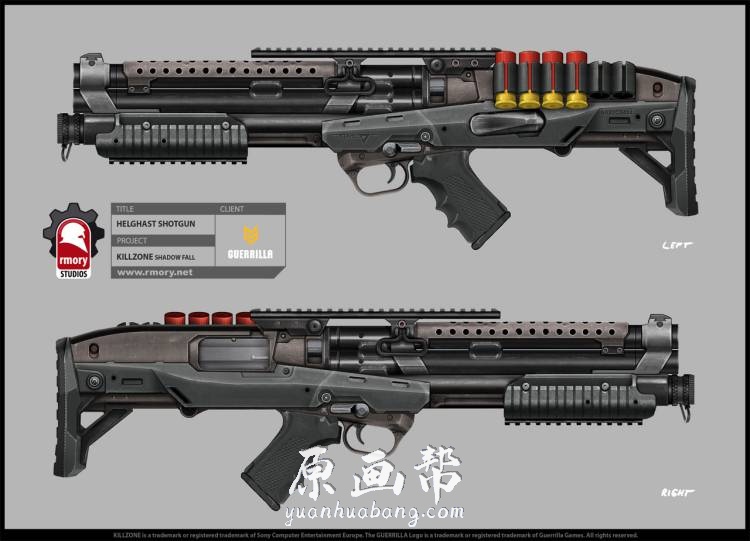 [科幻世界] 完爆你眼球的科幻武器枪械设计图 Rmory工作室【Kris Thaler】_CG原画资源