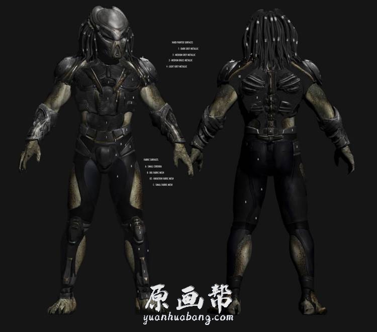 [科幻世界] The Predator Concept Art科幻星球角色原画设定集_CG原画资源