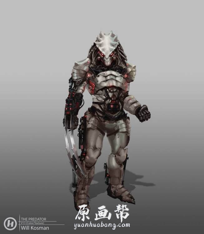 [科幻世界] The Predator Concept Art科幻星球角色原画设定集_CG原画资源