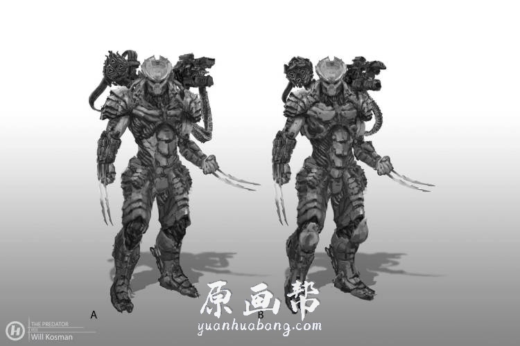 [科幻世界] The Predator Concept Art科幻星球角色原画设定集_CG原画资源