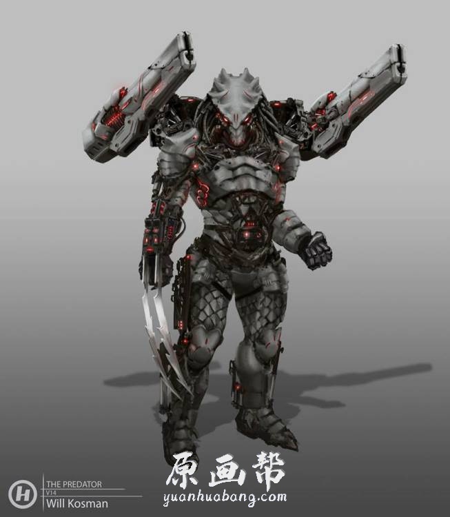 [科幻世界] The Predator Concept Art科幻星球角色原画设定集_CG原画资源